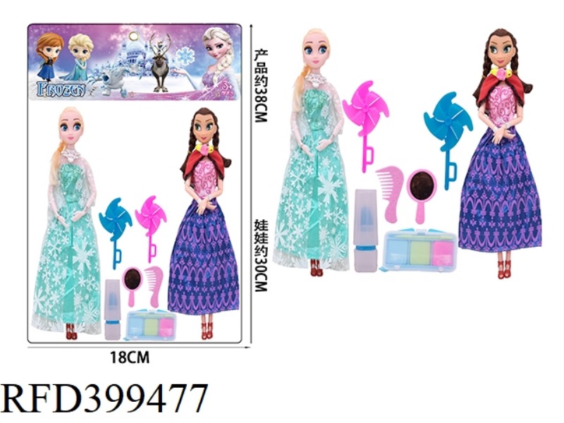 11 INCH SOLID BODY 9 JOINT PRINCESS SISTERS