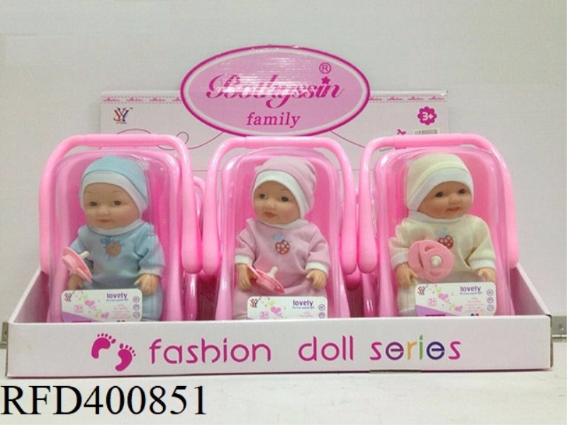 BASKET DOLL 6PCS