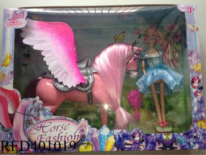 FLASH POINT BARBIE PEGASUS COMBINATION