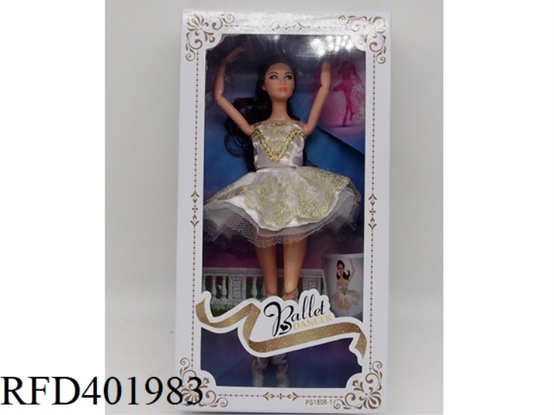 11 INCH BALLET SERIES BARBIE DOLL WITH 11 JOINTS