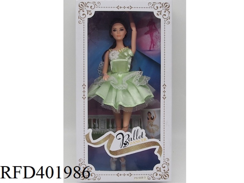 11 INCH BALLET SERIES BARBIE DOLL WITH 11 JOINTS