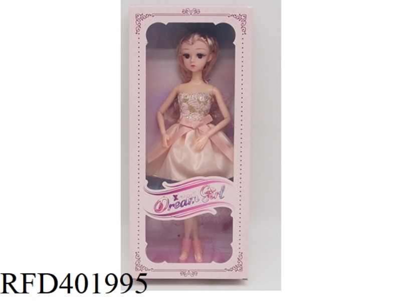 11 INCH FASHION BARBIE DOLL WITH 11 JOINTS