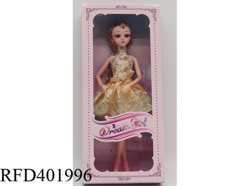 11 INCH FASHION BARBIE DOLL WITH 11 JOINTS
