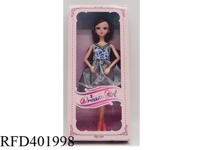 11 INCH FASHION BARBIE DOLL WITH 11 JOINTS