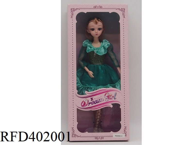 11 INCH WOOL SERIES FASHION BARBIE DOLL WITH 11 JOINTS