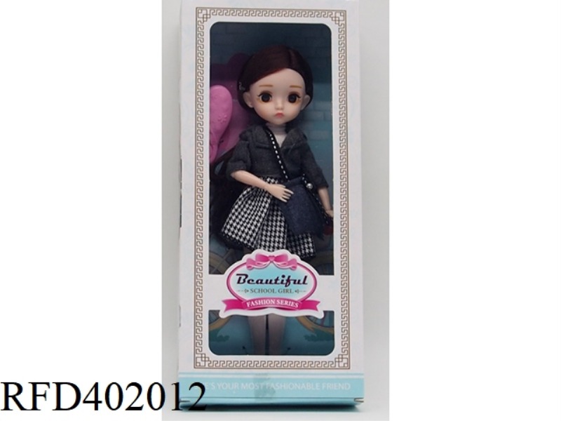 SCHOOL UNIFORM SERIES 10 INCH BARBIE DOLL WITH 11 JOINTS