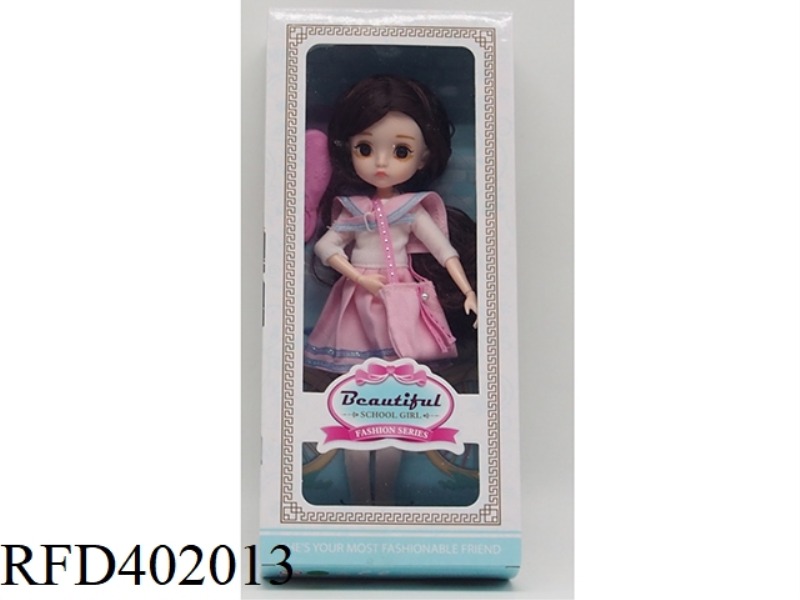 SCHOOL UNIFORM SERIES 10 INCH BARBIE DOLL WITH 11 JOINTS