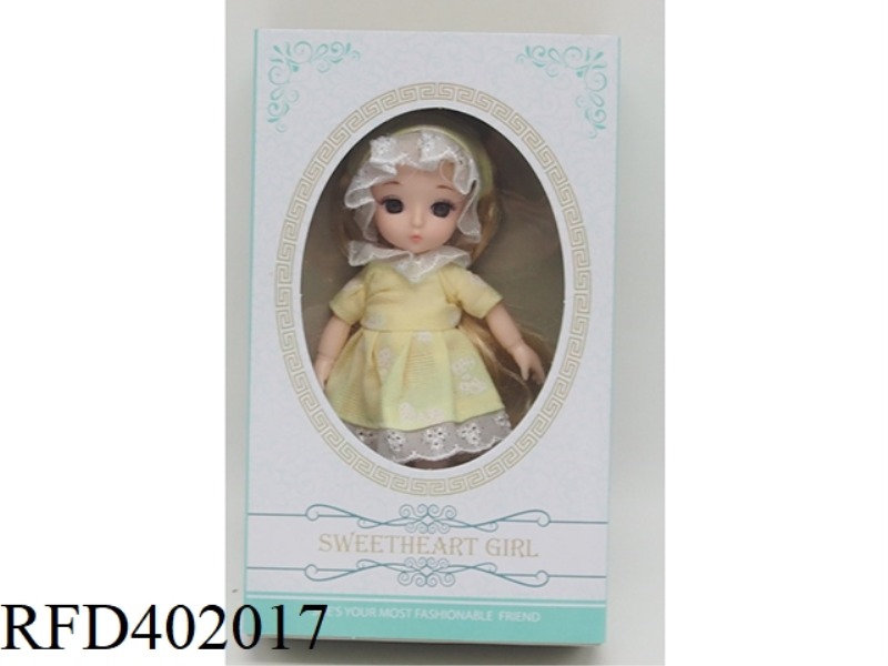 6 INCH BARBIE DOLL WITH 13 JOINTS