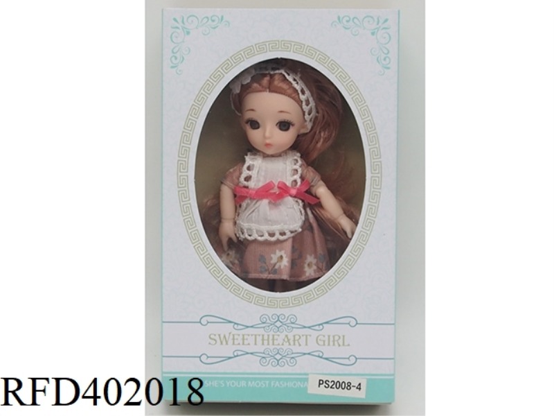 6 INCH BARBIE DOLL WITH 13 JOINTS
