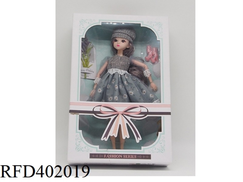 11 INCH FASHION DOLL WITH 11 JOINTS