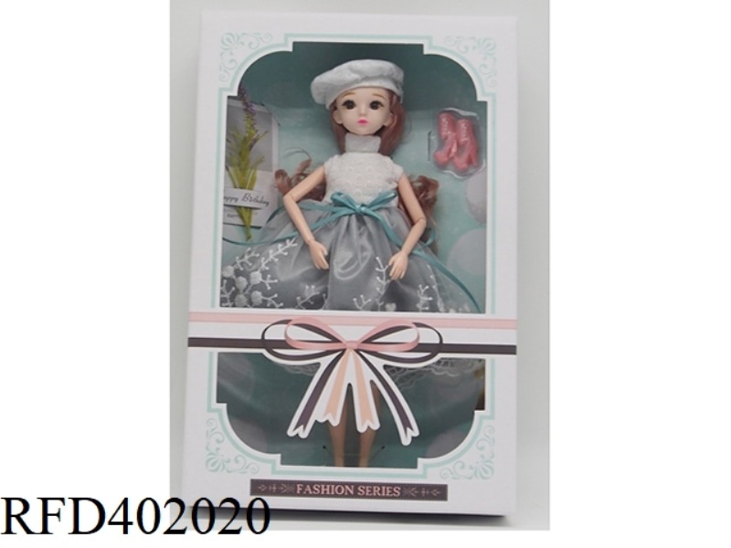 11 INCH FASHION DOLL WITH 11 JOINTS