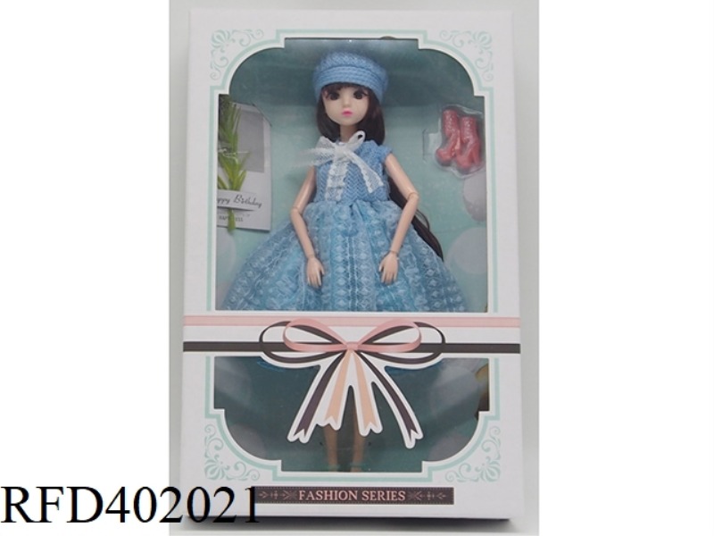 11 INCH FASHION DOLL WITH 11 JOINTS