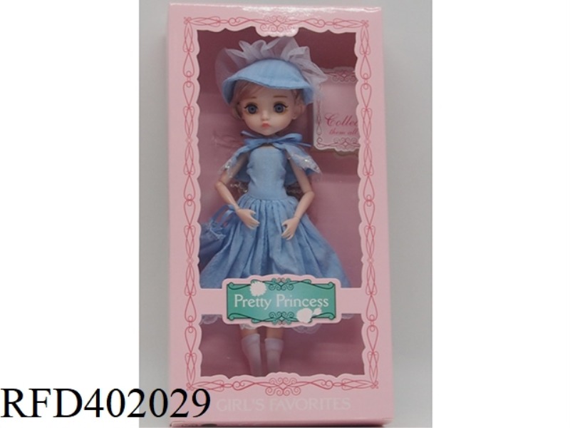 10 INCH EXQUISITE BARBIE DOLL WITH 11 JOINTS