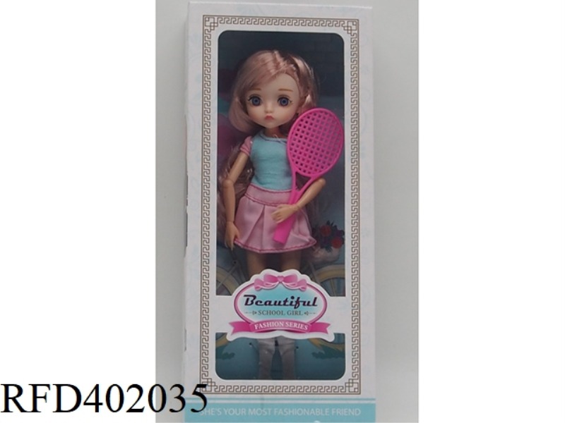 TENNIS SERIES 10 INCH BARBIE DOLL WITH 11 JOINTS