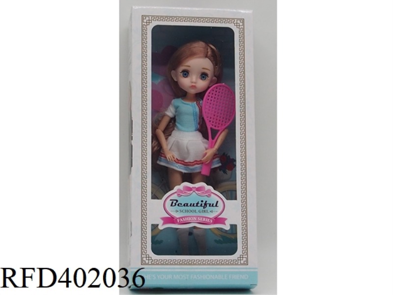 TENNIS SERIES 10 INCH BARBIE DOLL WITH 11 JOINTS