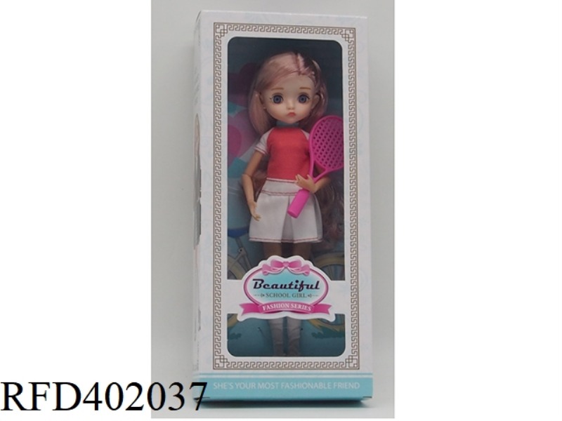 TENNIS SERIES 10 INCH BARBIE DOLL WITH 11 JOINTS