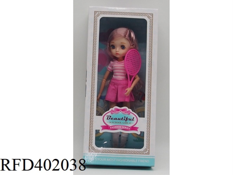 TENNIS SERIES 10 INCH BARBIE DOLL WITH 11 JOINTS