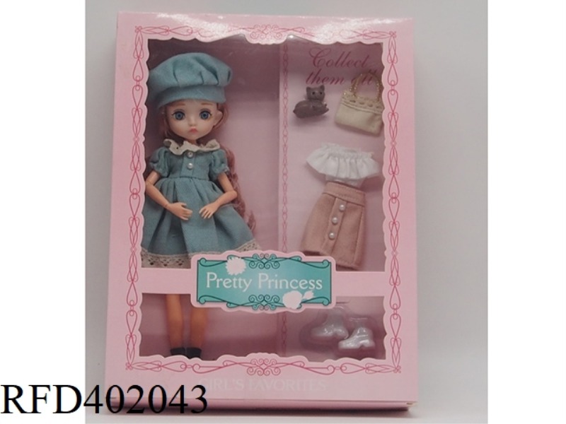 10 INCH BARBIE DOLL WITH CLOTHES 11 JOINTS