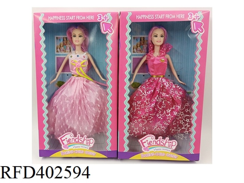 11.5-INCH REAL BODY WEDDING DRESS BARBIE 2 ASSORTED
