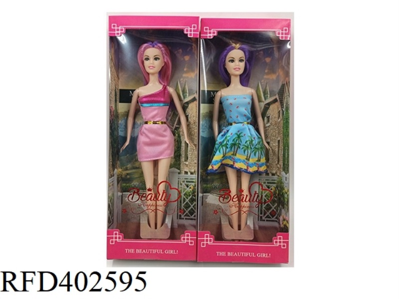 11.5-INCH REAL-LIFE FASHION SHORT SKIRT BARBIE 2 ASSORTED