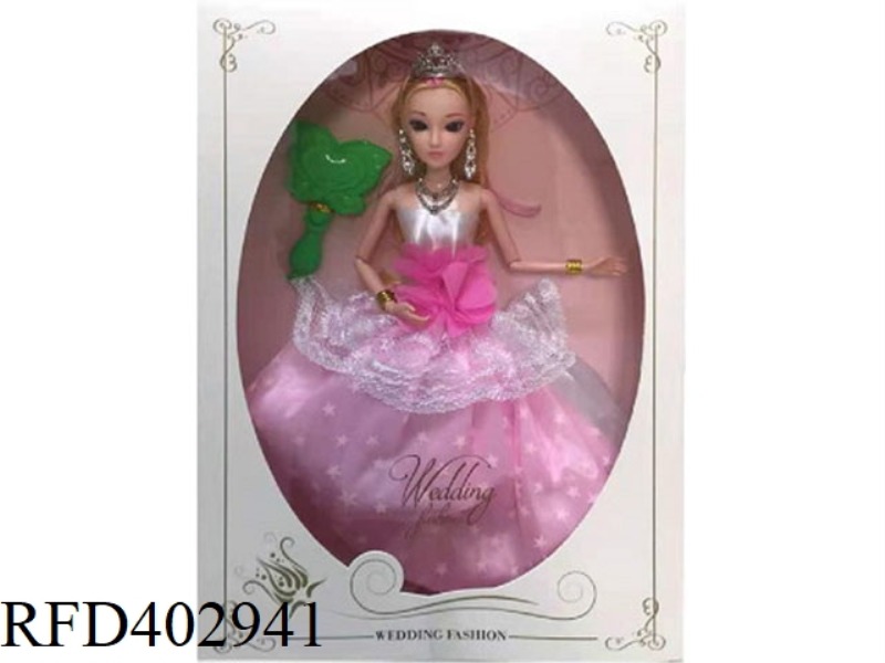 11.5-INCH SOLID BODY 9-JOINT BARBIE 3D EYEBALL