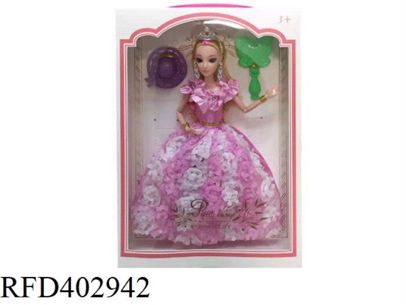 11.5-INCH SOLID BODY 9-JOINT BARBIE 3D EYEBALL