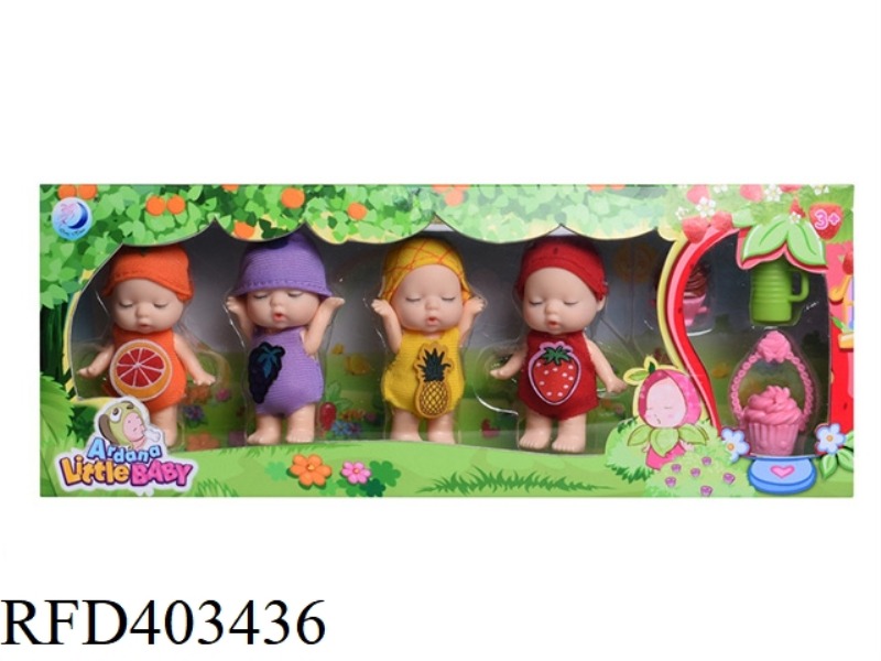 LITTLE FRUIT FOURSOME