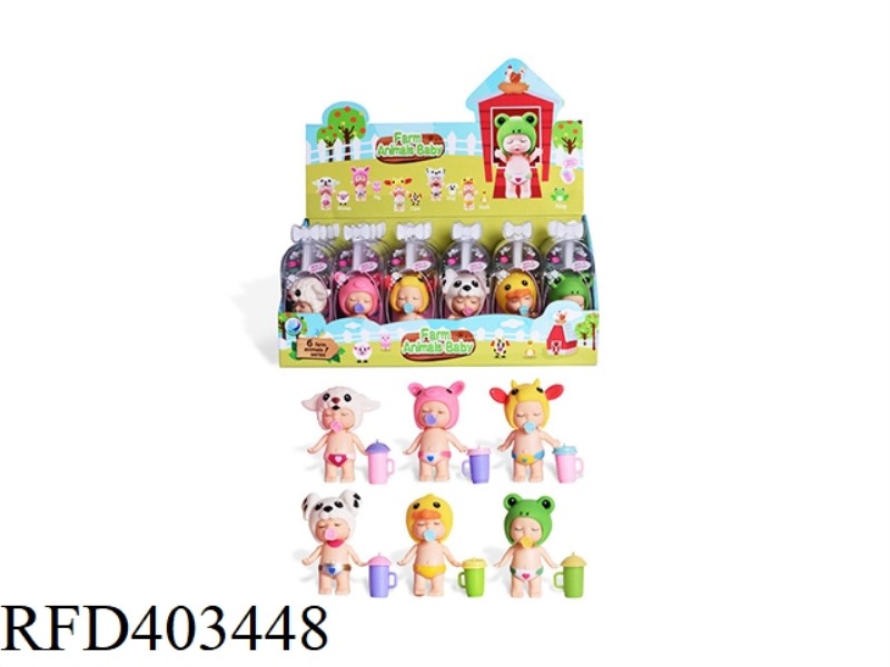 RANCH PVC3 INCH DOLL 24PCS