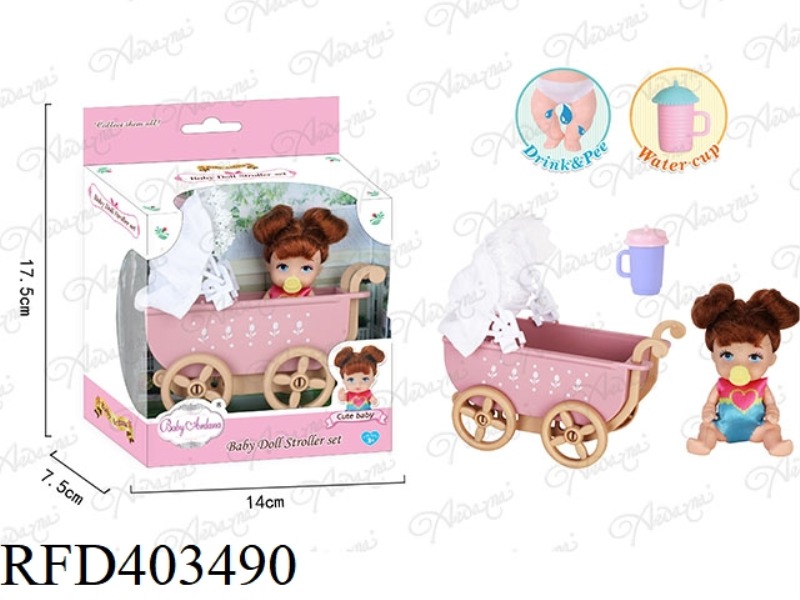 3 INCH GIRL + CART