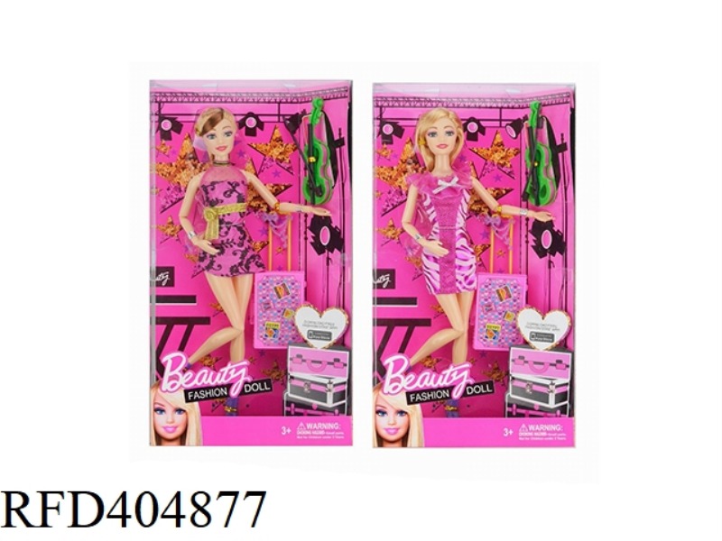 11.5 INCH ARTICULATED FASHION BARBIE TWO MIXED