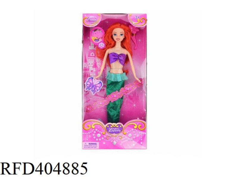 11.5 INCH REAL BODY MERMAID PRINCESS BARBIE