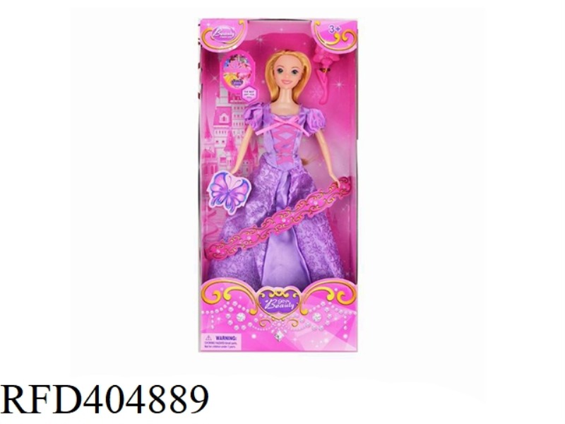 11.5-INCH REAL BODY LE PEI RAPUNZEL BARBIE