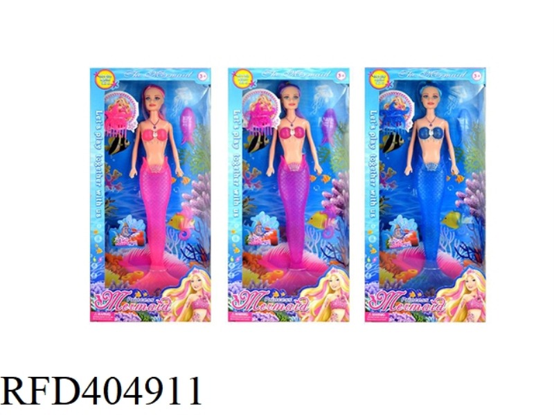 13.5 INCH LIGHT MERMAID (INCLUDING ELECTRICITY) 3 TYPES MIXED