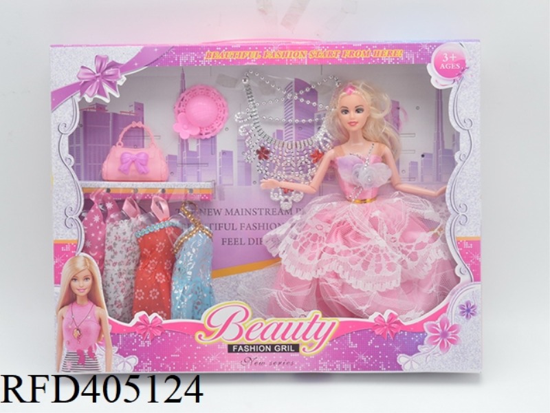 11.5-INCH 9-JOINT REAL BARBIE