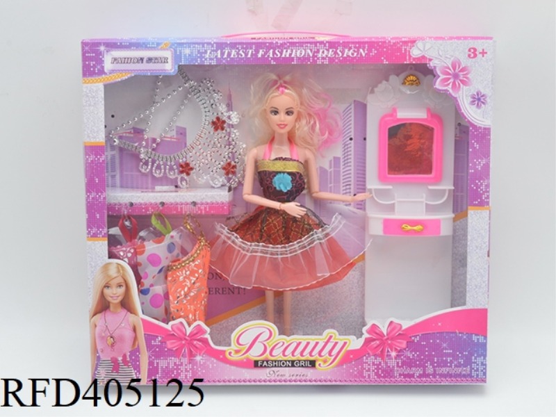 11.5-INCH 9-JOINT REAL BARBIE