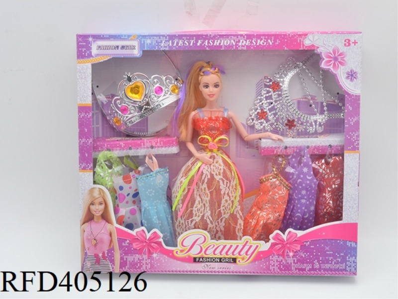 11.5-INCH 9-JOINT REAL BARBIE