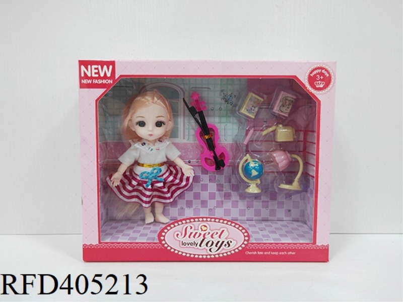 6 INCH SOLID BODY WITH 12 JOINTS (3D EYES)