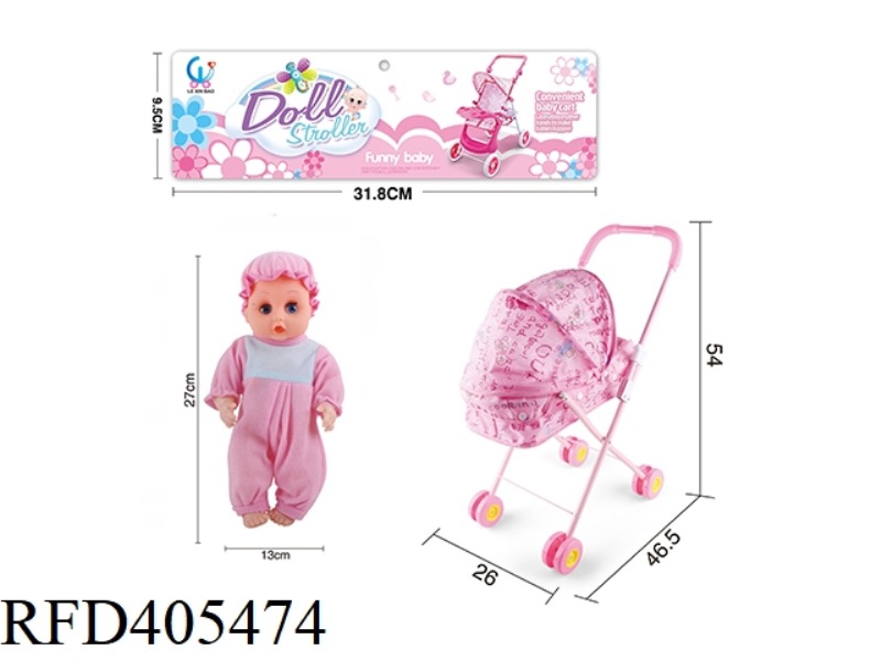 IRON TROLLEY + DOLL