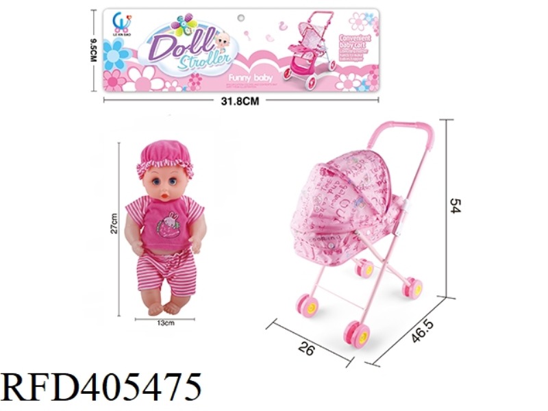 IRON TROLLEY + DOLL