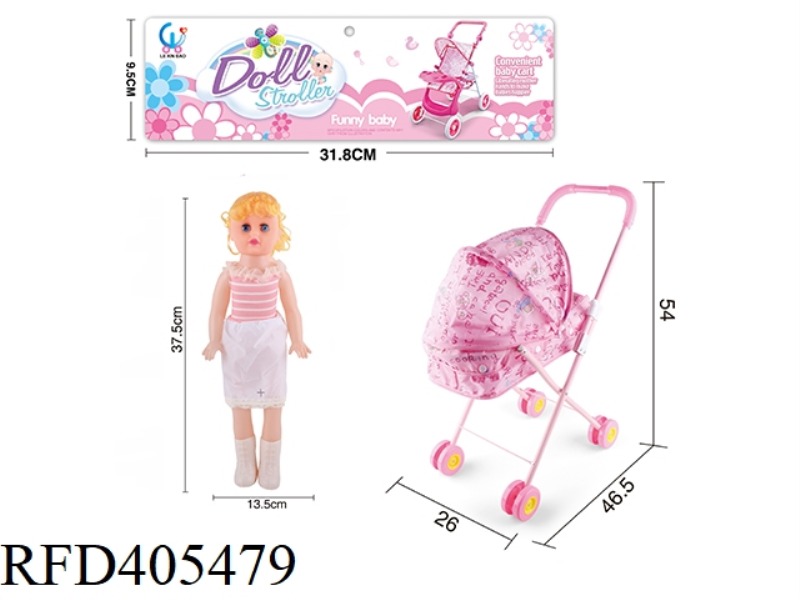 IRON TROLLEY + DOLL