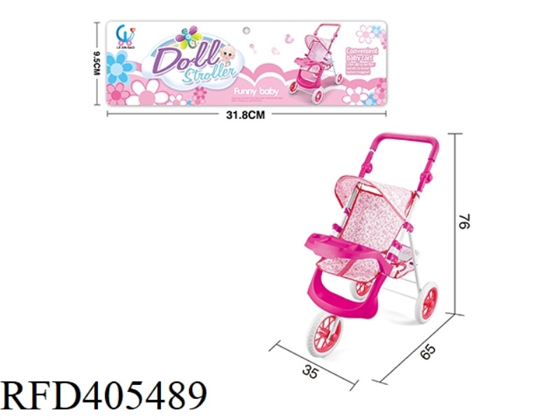 THREE-WHEELED IRON TROLLEY