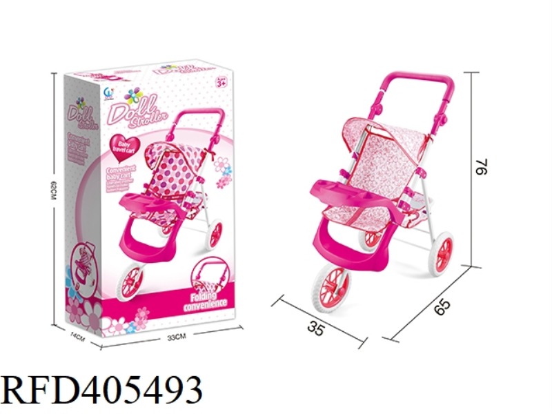 THREE-WHEELED IRON TROLLEY