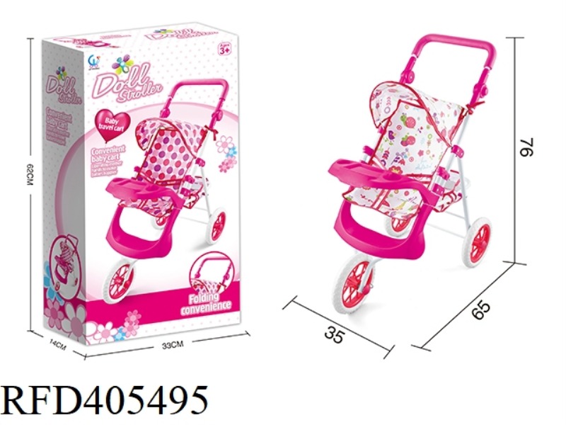 THREE-WHEELED IRON TROLLEY