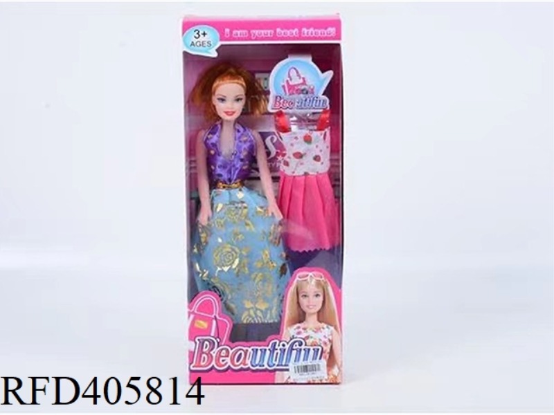 11.5-INCH EMPTY BARBIE DOLL WITH COSTUME