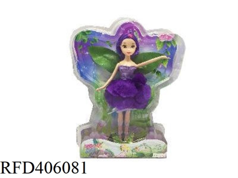 5 JOINT FLOWER FAIRY 9 INCH BARBIE DOLL