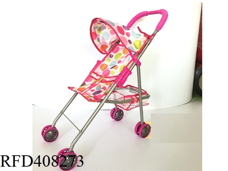 GRAY IRON CART (ROSE RED ACCESSORIES)