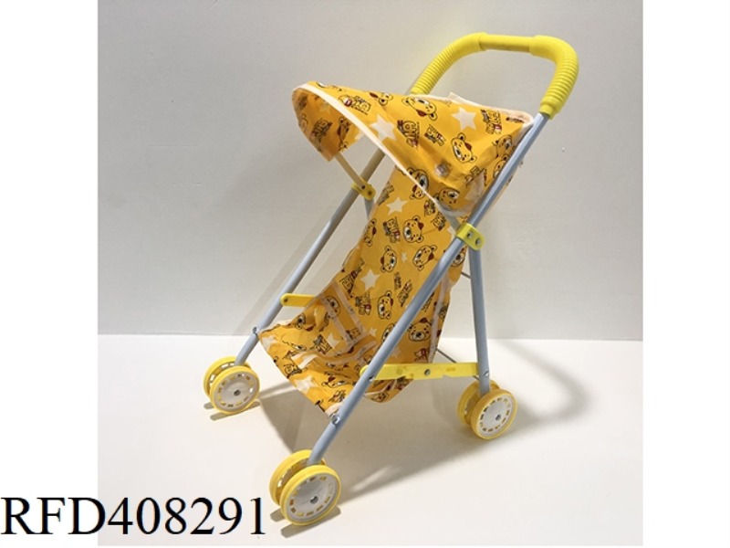 YELLOW IRON CART (BEAR HEAD CLOTH)