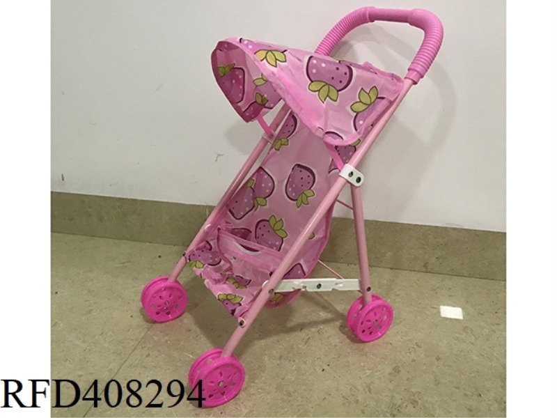 LIGHT RED MONOCHROME WHEEL IRON TROLLEY