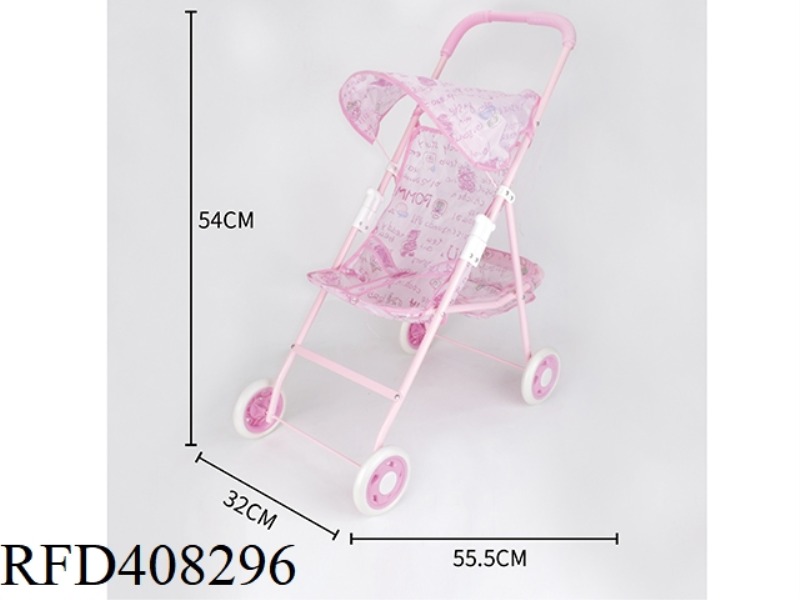 BIG WHEEL RECLINING IRON CART