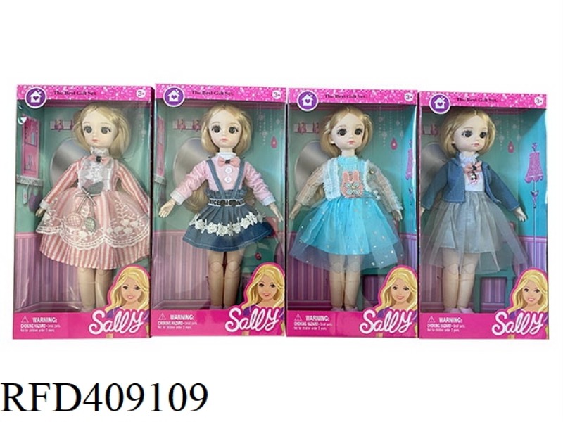 12 INCH SOLID BODY DOLL